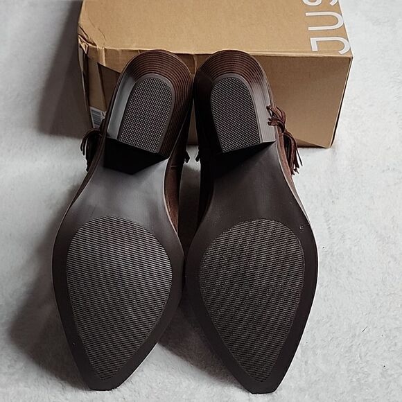 NIB Justfab Tahlea Pointed Toe Bootie Size 11 - Picture 8 of 10